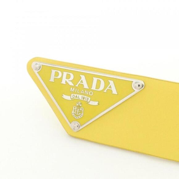 PRADA Yellow Triangle Saffiano Fanny Pack - Picture 5 of 6